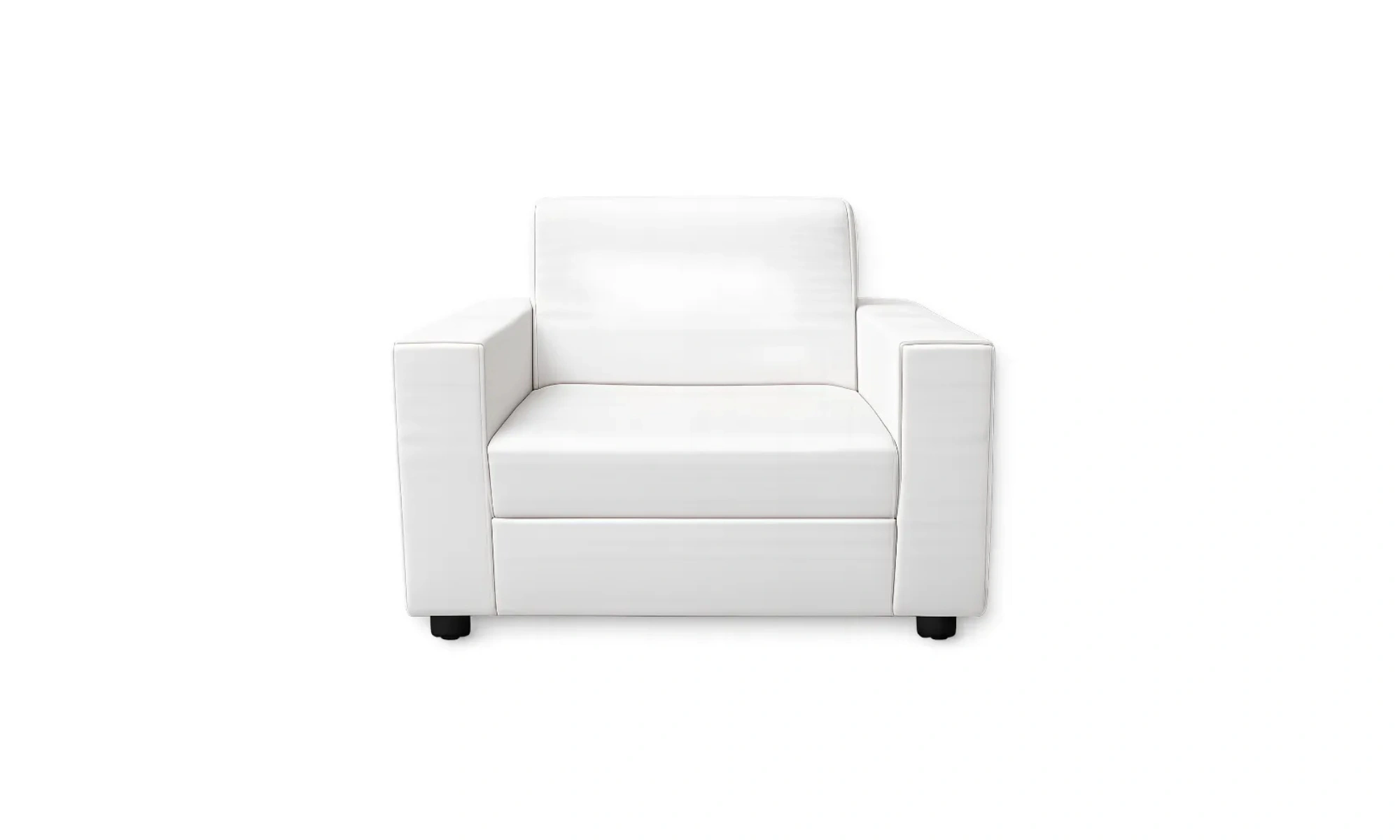 White Single Sofa